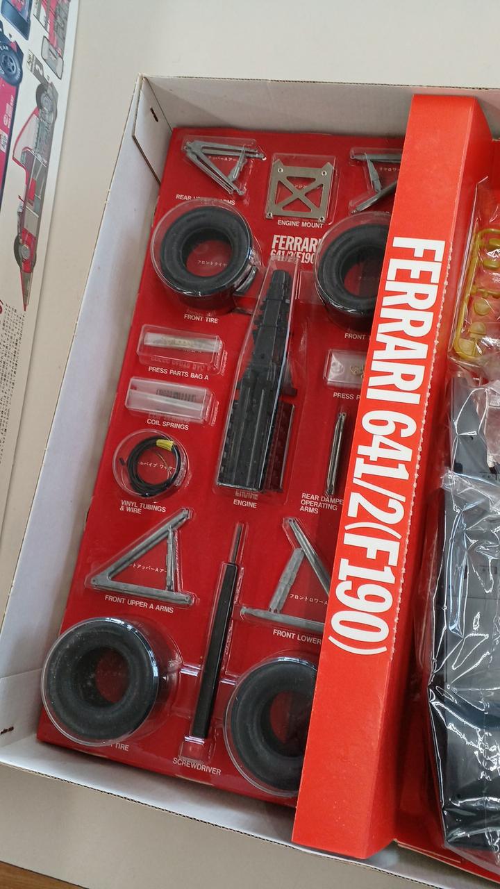 TAMIYA Plastic Model FERRARI 641/2 - Banzai Thrifting | BanzaiHobby
