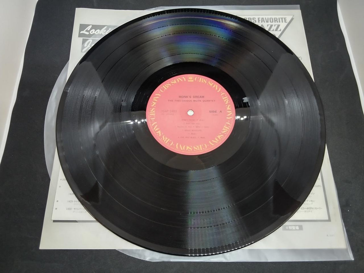 CBS SONY LP Jazz THELONIOUS MONK MONK'S DREAM