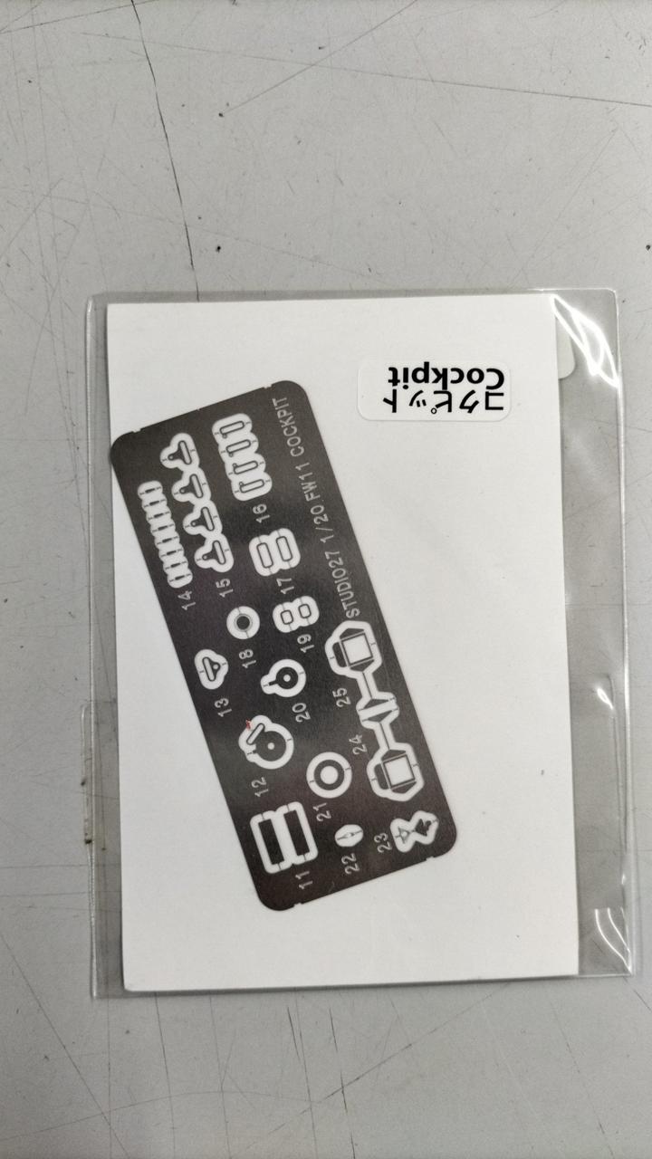 STUDIO27 FW11 Detail-Up Parts Display Complete Set - Banzai Thrifting | BanzaiHobby