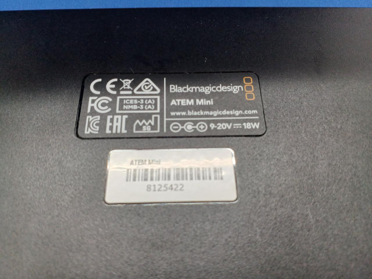 BLACKMAGICDESIGN Video and Audio Switcher ATEM MINI