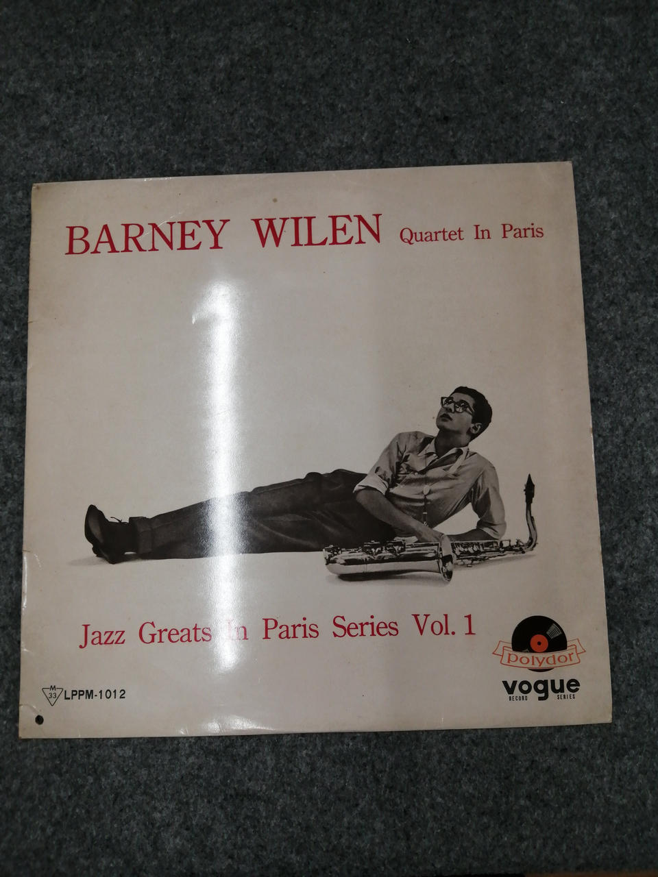 POLYDOR BARNEY WILEN QUARTET BARNEY WILEN QUARTET IN PARIS