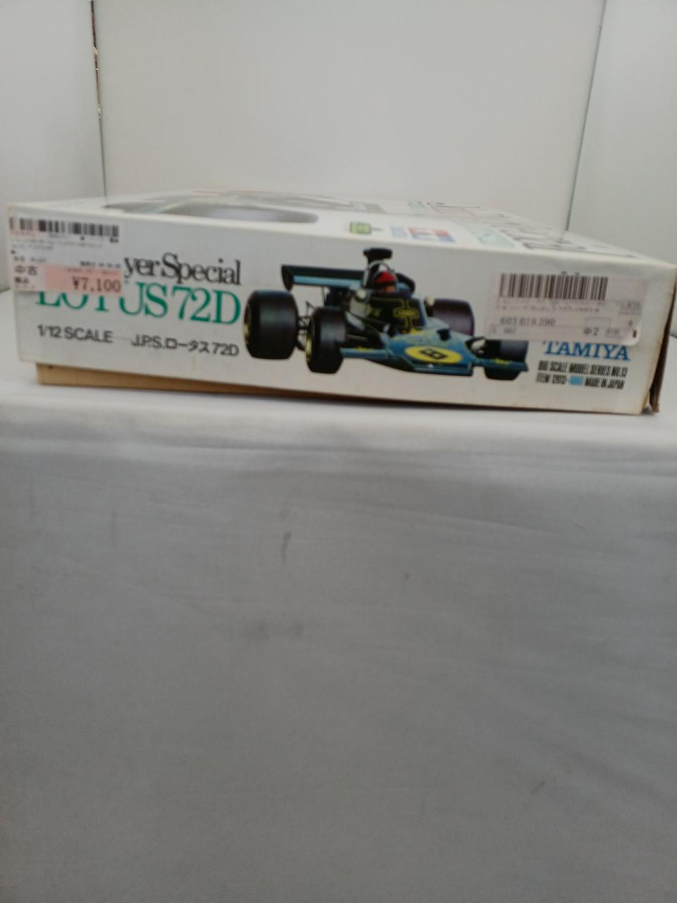 TAMIYA 1/12 J.P.S. Lotus 72D Big Scale Model Plastic Model - Banzai Thrifting | BanzaiHobby