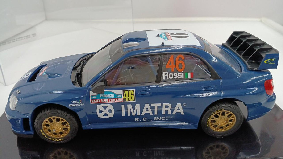 Hasegawa Impreza WRC 2005 2006 New Zealand "Pre-painted Plastic Model" - Banzai Thrifting | BanzaiHobby