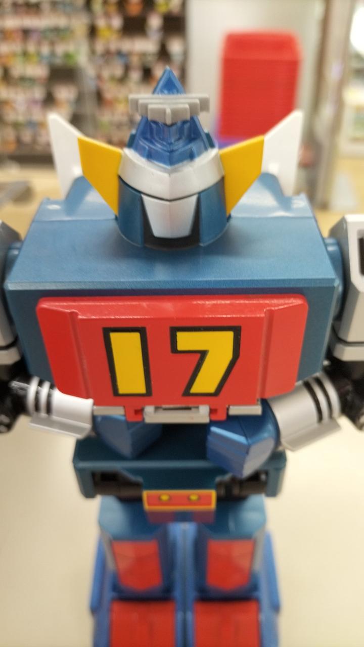 BANDAI Chogokin Ultra-Extreme Automatic Transformation Daitetsujin 17 Does not transform.