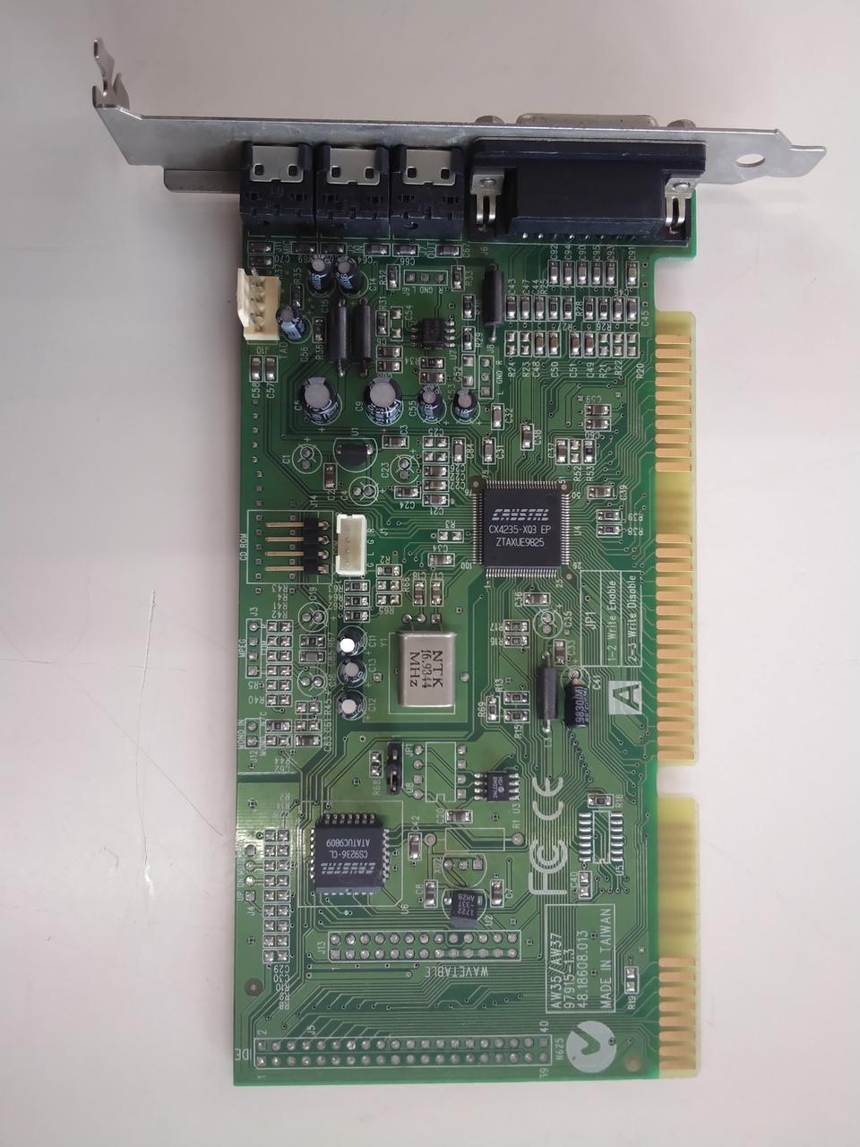 CRYSTAL SOUND ISA Bus Sound Card AW35/AW37 97915-1.3