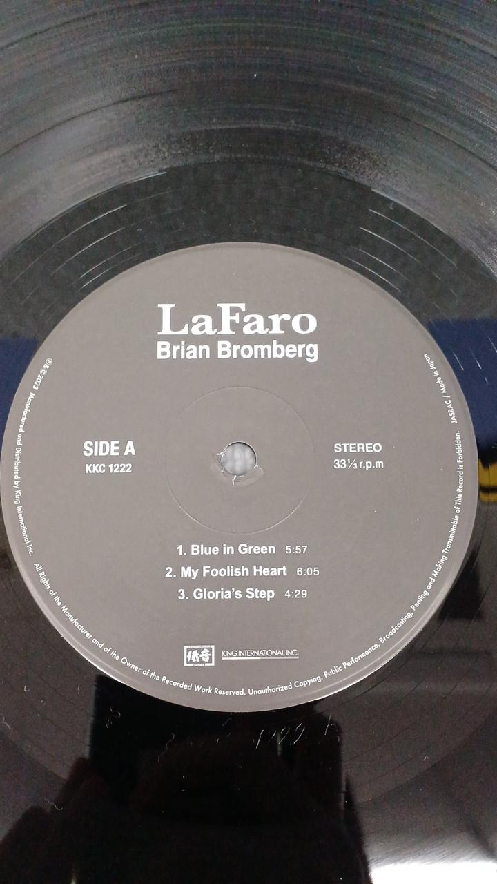 KING INTERNATIONAL Brian Bloomberg/Ruffalo KKC-1222