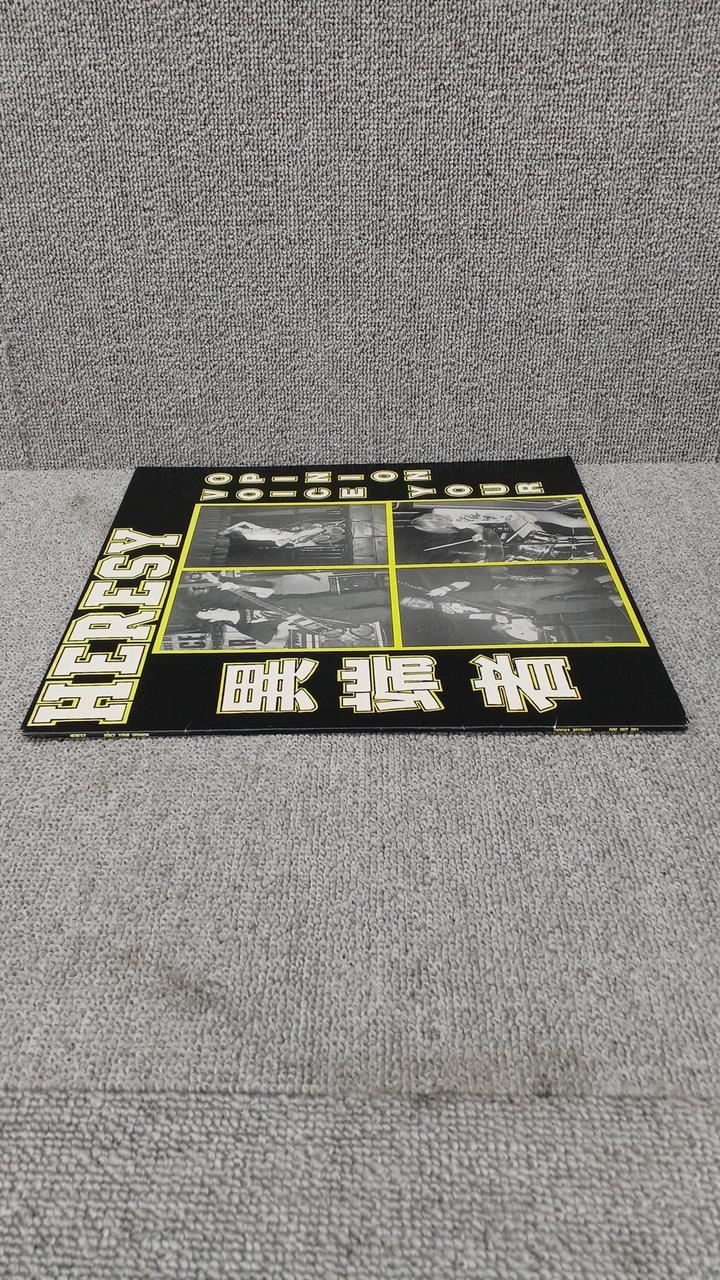 DOGMA RECORDS HERESR/VOICE YOUR OPINION Heresy DOG OUT 001