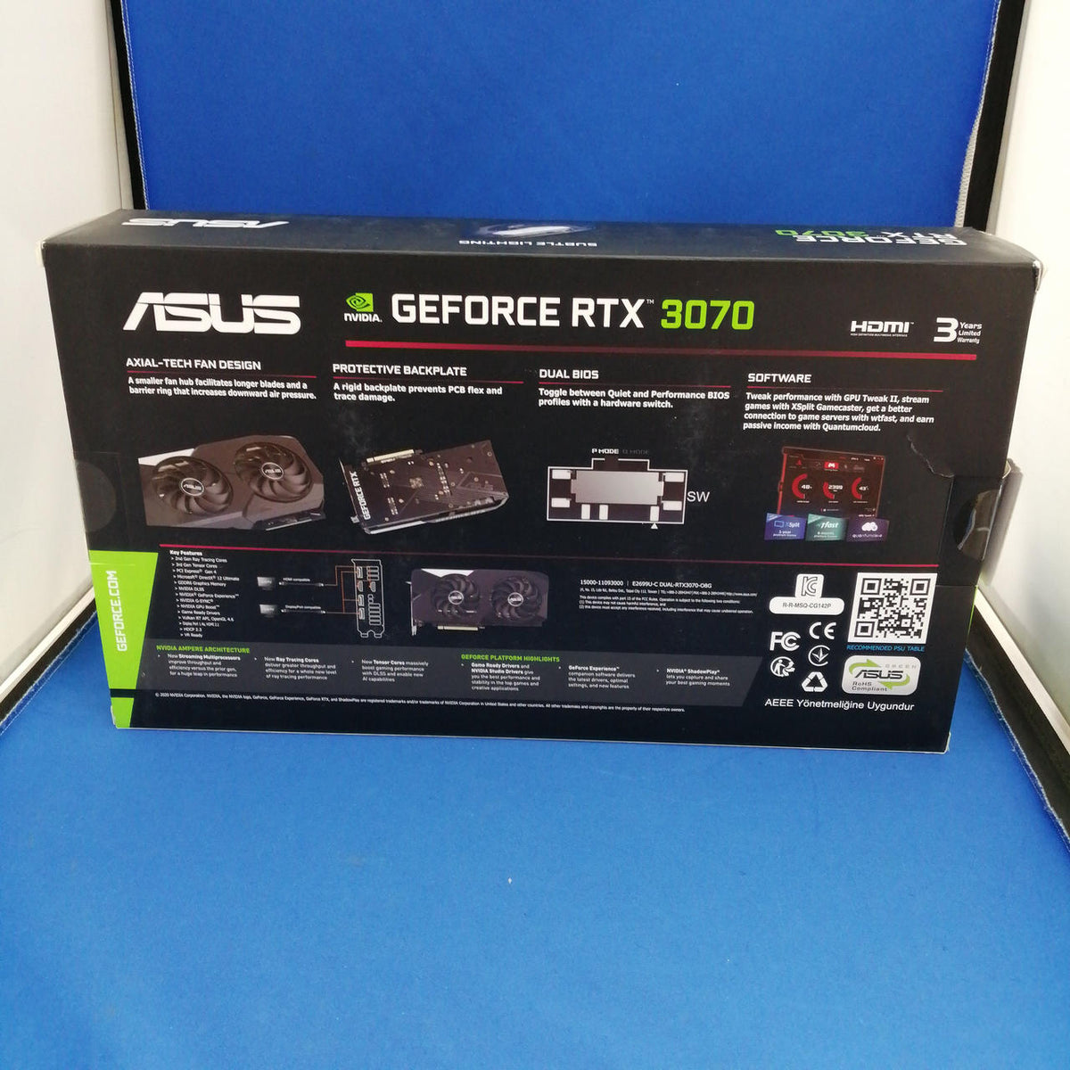 ASUS Graphics Card/DUAL-RTX3070-O8G-V2 DUAL-RTX3070-O8G-V2