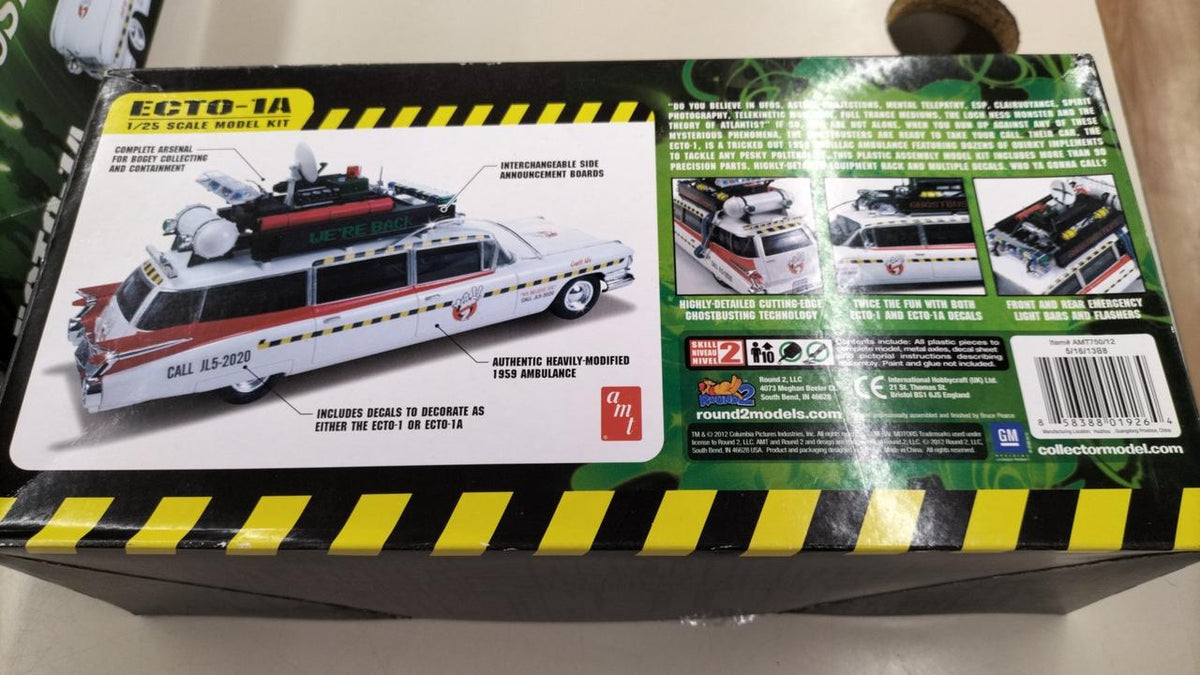 AMT Ghostbusters 1/25 ECTO-1A - Banzai Thrifting | BanzaiHobby