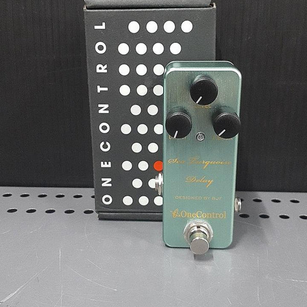ONE CONTROL Effects pedal: SEA TURQUOISE DELAY – BanzaiHobby
