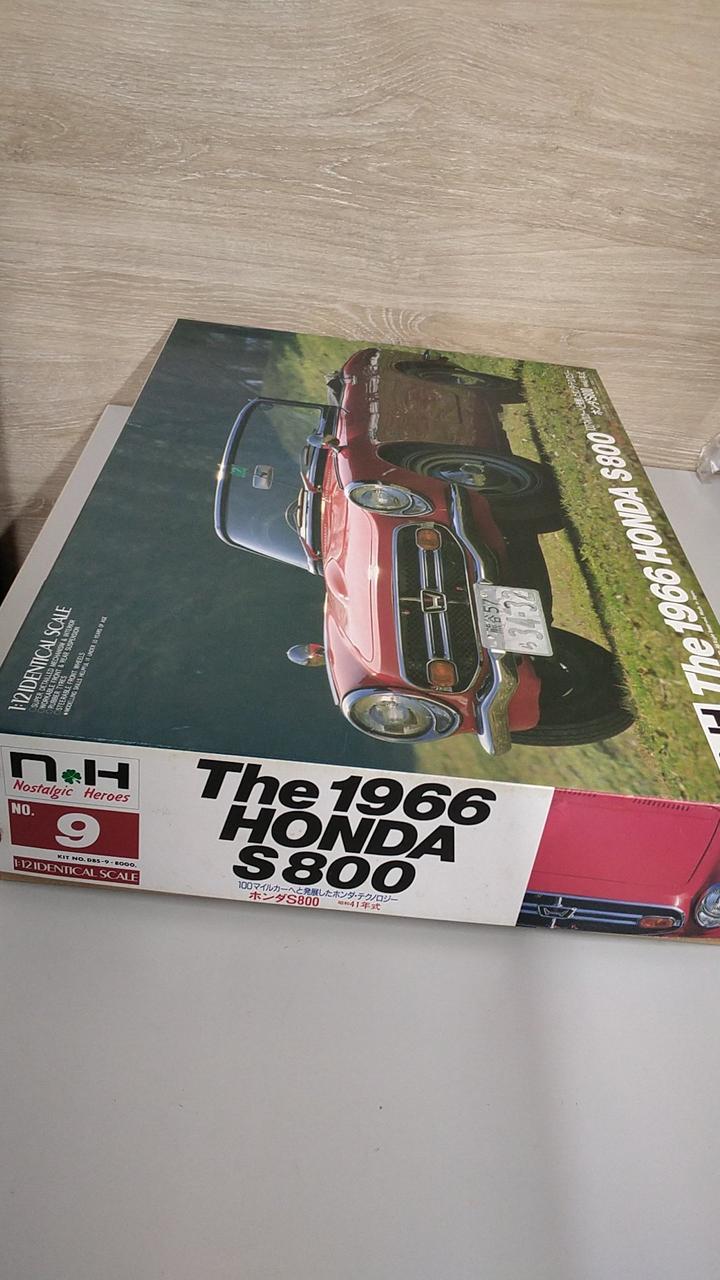 DOYUSHA THE1966HONDA S800 1/12 IDENTICAL SCALE Model Year Showa 41 - Banzai Thrifting | BanzaiHobby