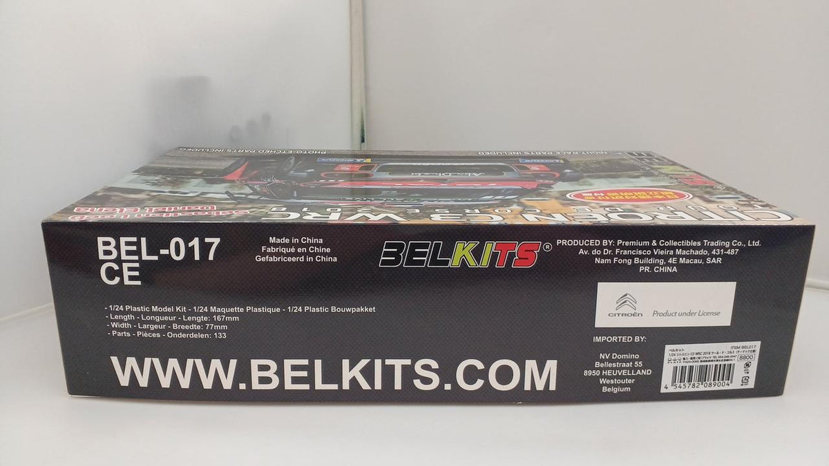 Belkit 1/24 Citroën C3 WRC 2018 Tour de Co "Plastic Model" - Banzai Thrifting | BanzaiHobby