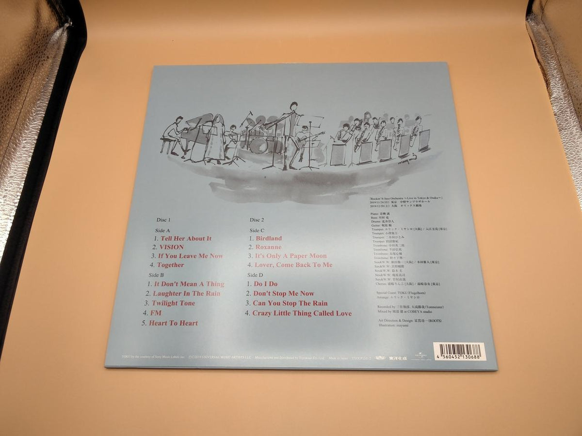 SONY MUSIC LP Japanese Music Chikuzen Sato ROCKIN' IT JAZZ ORCHESTRA