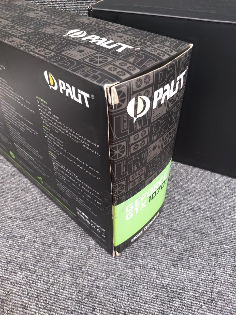 PALIT Graphics Board: GEFORCE GTX 1070TI