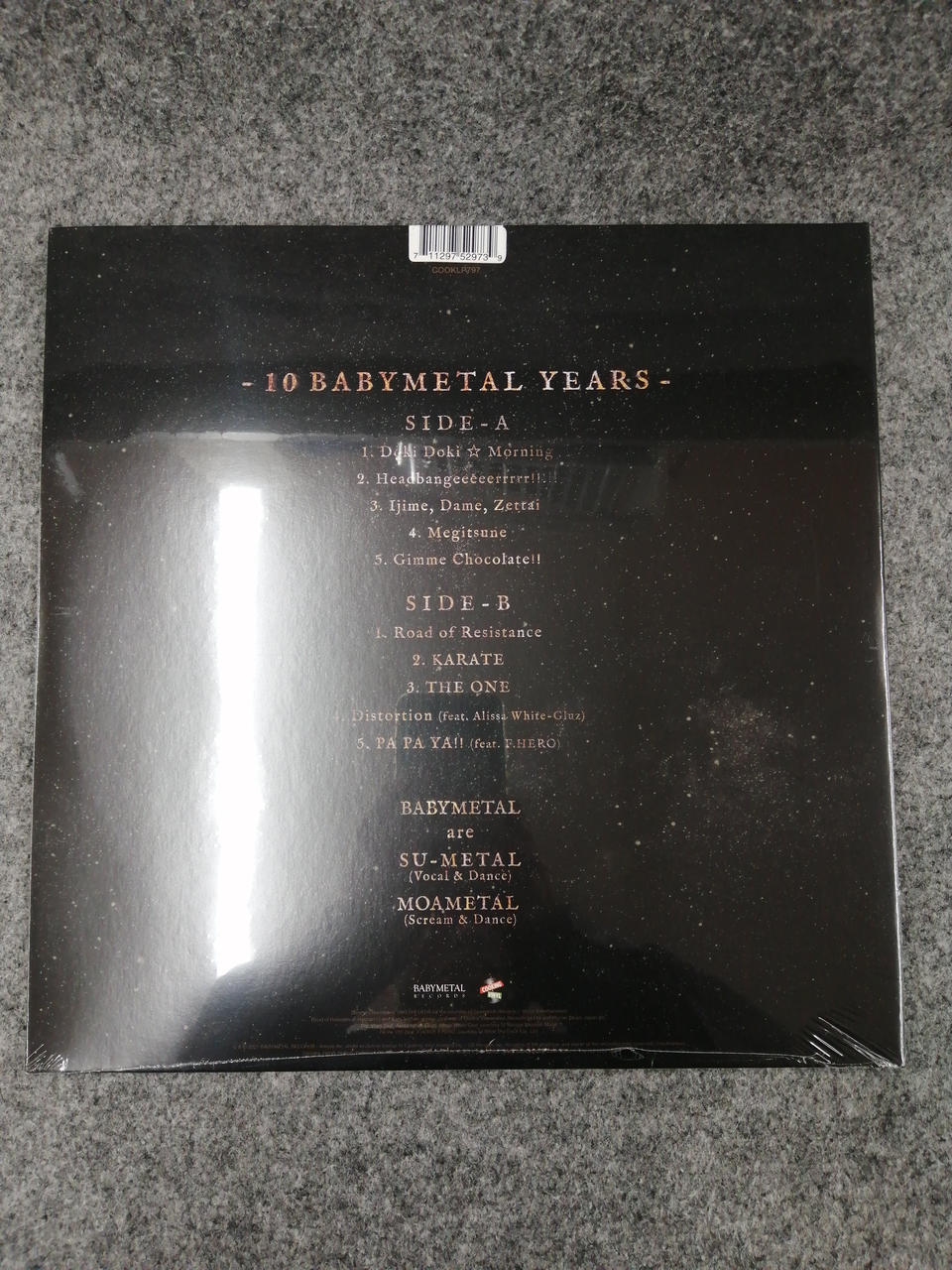 BABYMETAL RECORDS LP 10 BABYMETAL YEARS