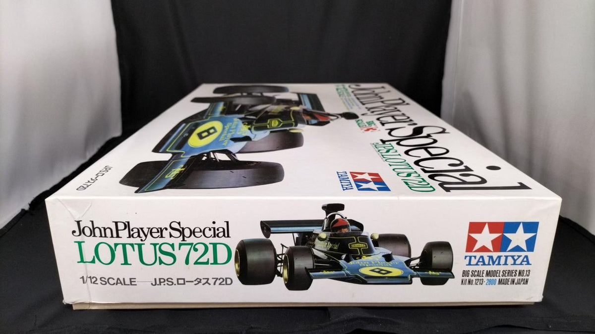 TAMIYA 1/12 Scale Plastic Model J.P.S. Lotus 72D - Banzai Thrifting | BanzaiHobby