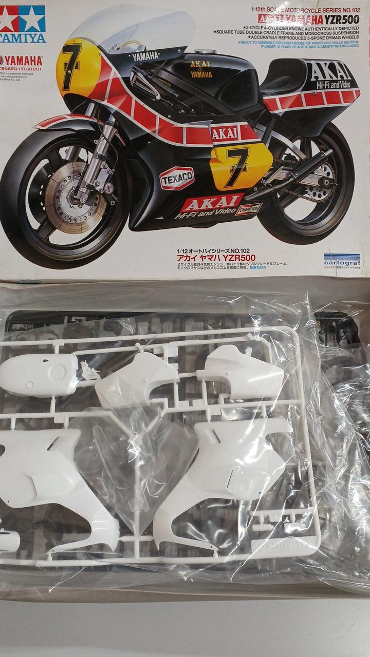 TAMIYA 1/12 Motorcycle Series NO.102 Acai Yamaha YZR500 - Banzai Thrifting | BanzaiHobby