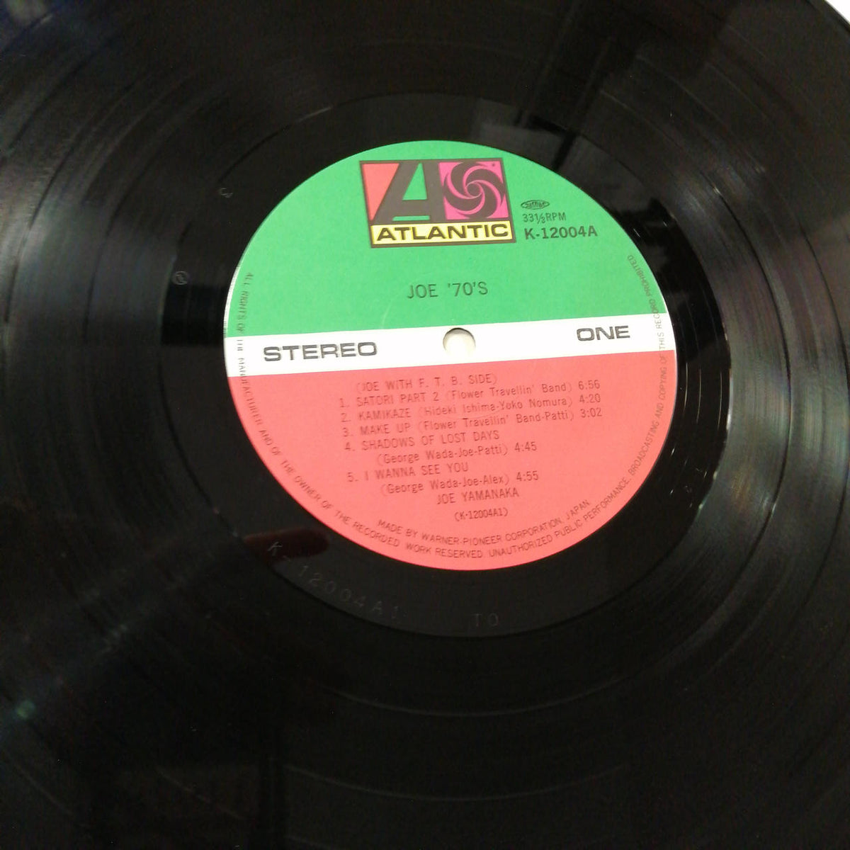 Warner Pioneer JOE 70'S/JOE YAMANAKA K-12004A