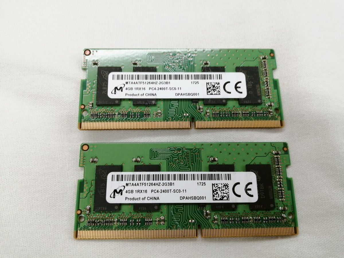 MICRON Memory for Notebook PCs: MTA4ATF51264HZ-2G3B1