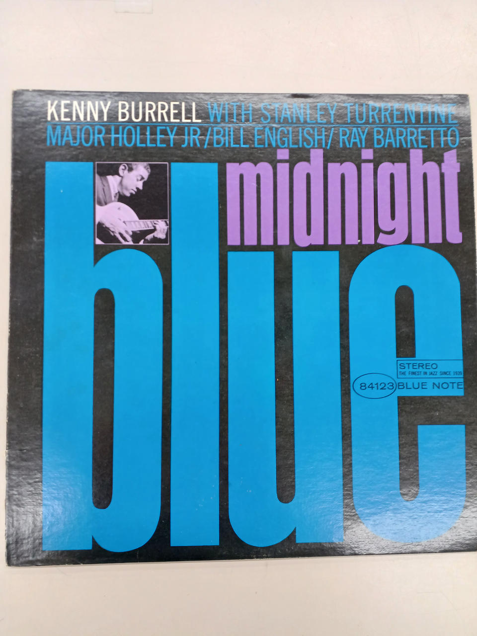 BLUENOTE JAZZ Record 'Kenny Barrel Midnight Blue' Kenny Barrel Midnight Blue