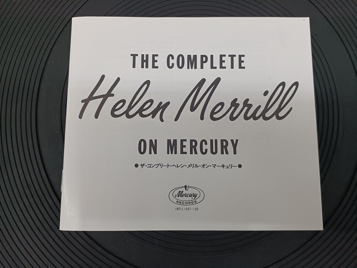 Mercury Records JAZZ Record The Complete Helen Merrill on Mercury