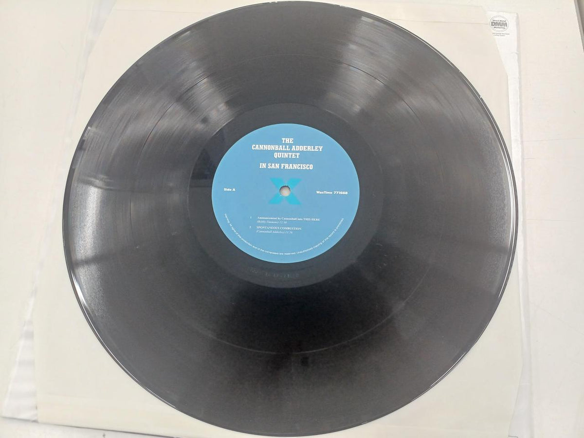 WAXTIME LP THE CANNONBALL ADDERLEY QUITET