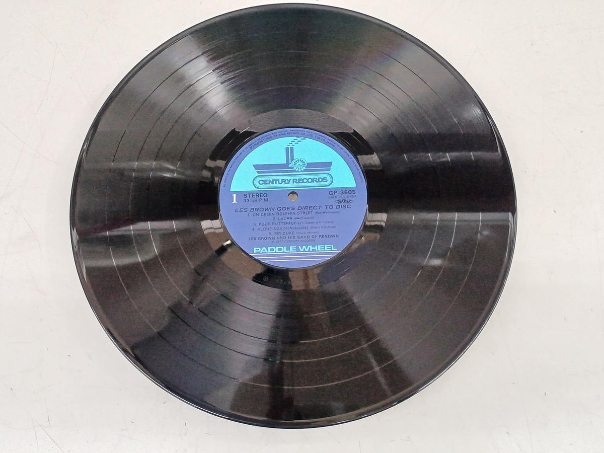 KING RECORD JAZZ Record LES BROWN / GOES DIRECT TO DISC