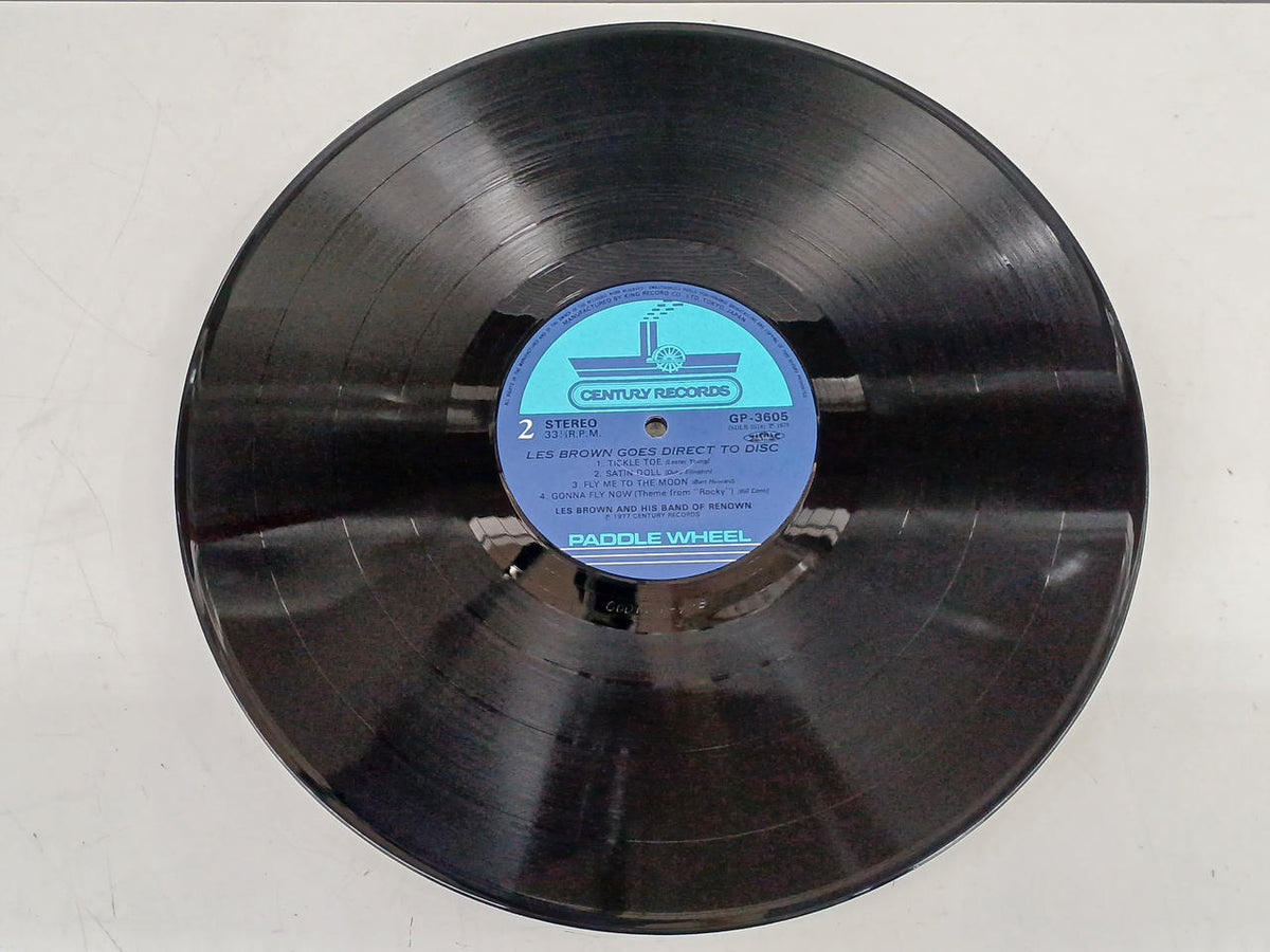 KING RECORD JAZZ Record LES BROWN / GOES DIRECT TO DISC