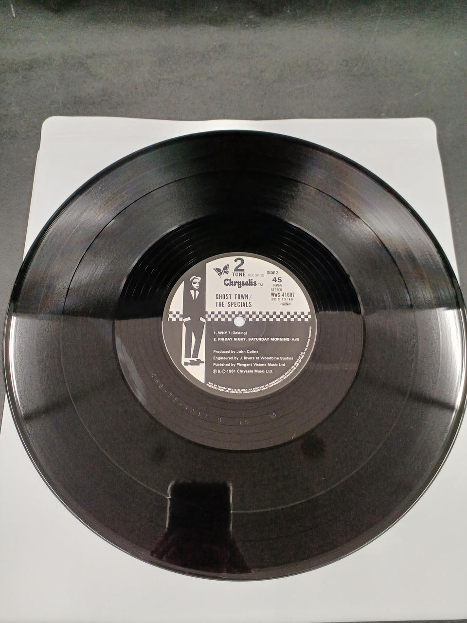TOSHIBA EMI The Specials / Ghost Town WWS-41007