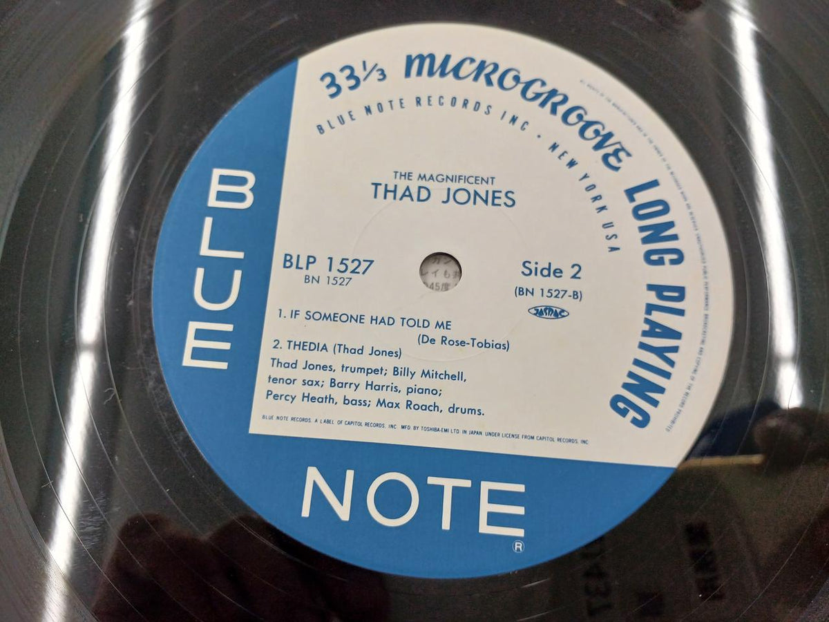 Toshiba EMI LP THE MAGNIFICENT THAD JONES