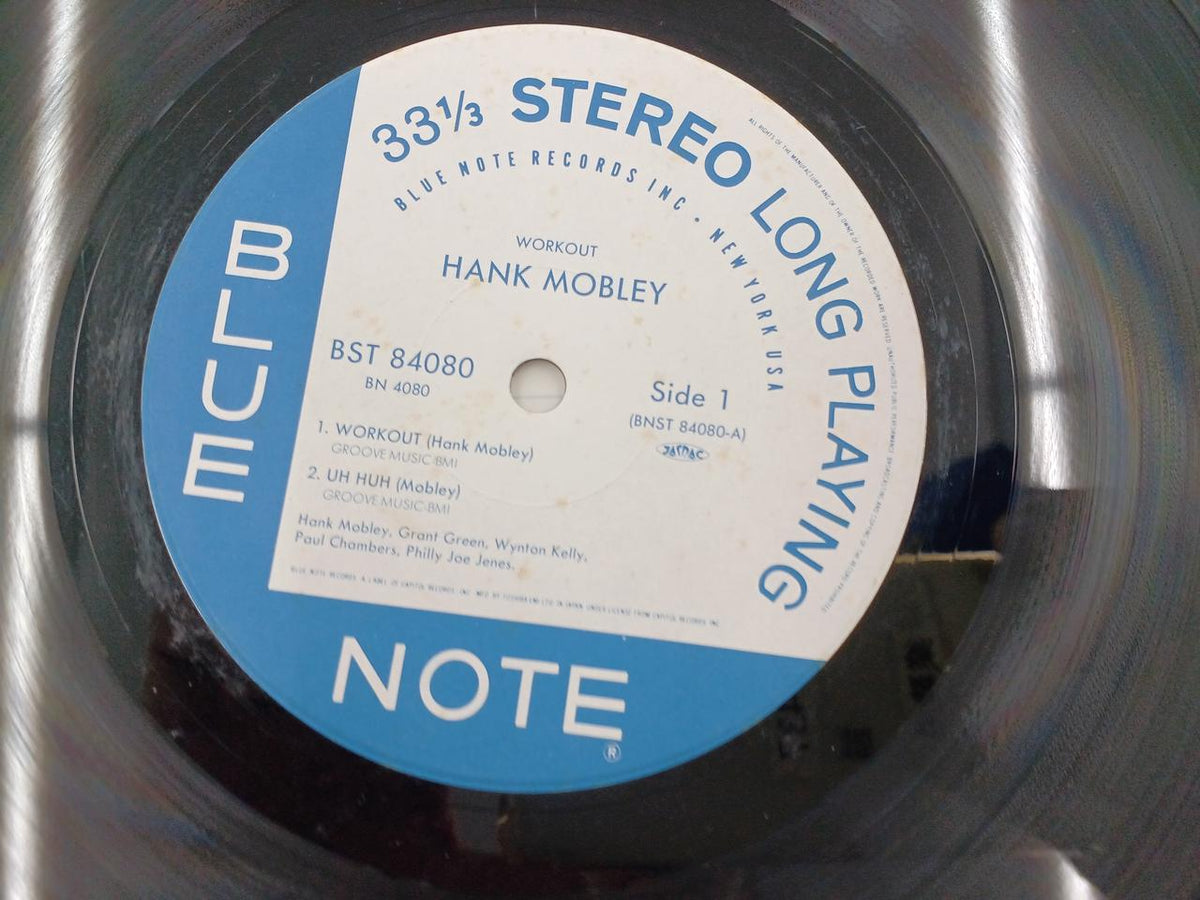 Toshiba EMI LP WORK OUT/HANK MOBLEY