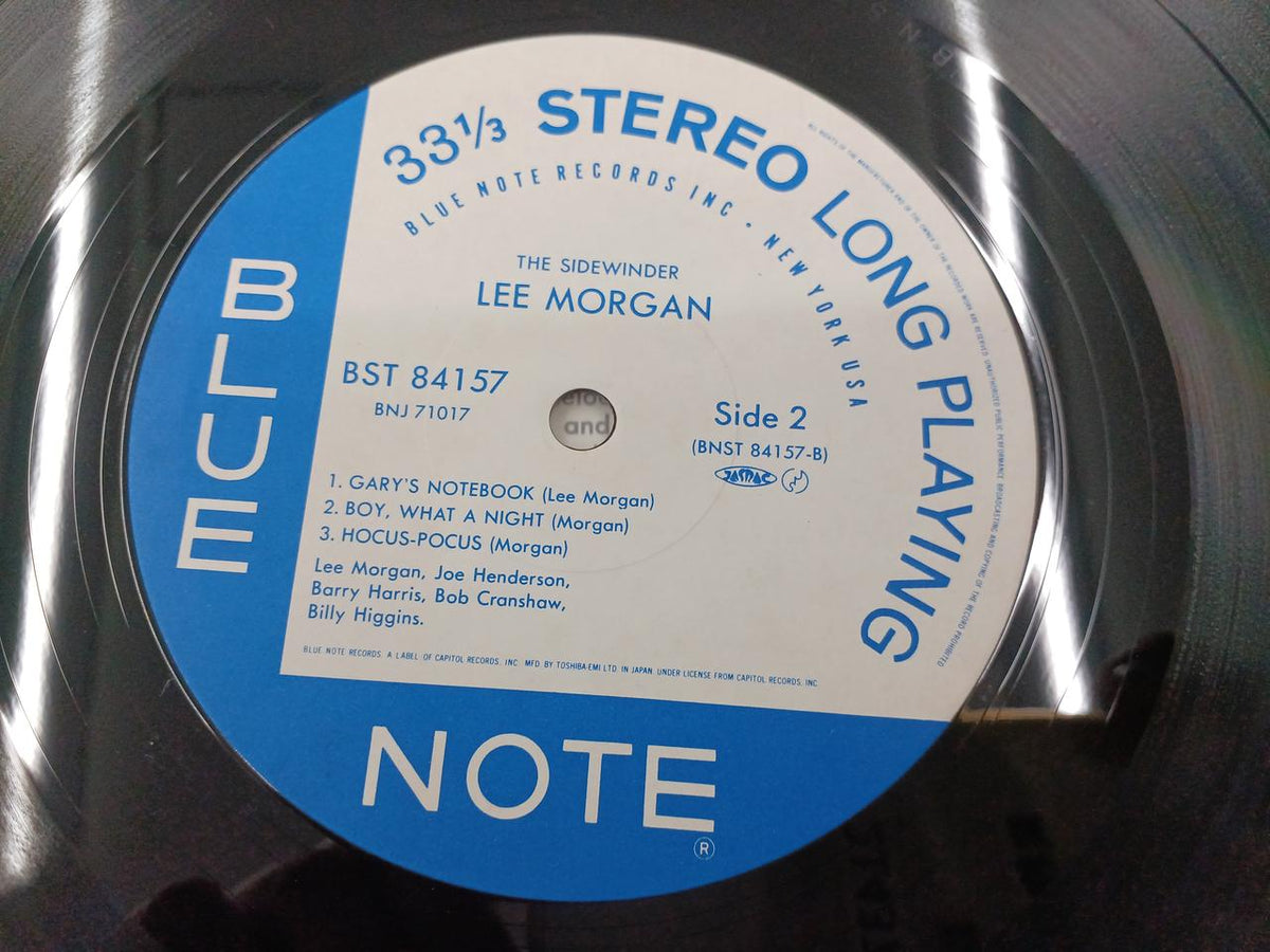 Toshiba EMI LP THE SIDEWINDER/LEE MORGAN