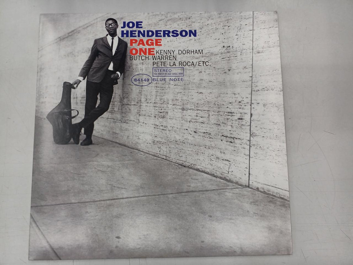 EMI Music LP JOE HENDERSON:PAGE ONE