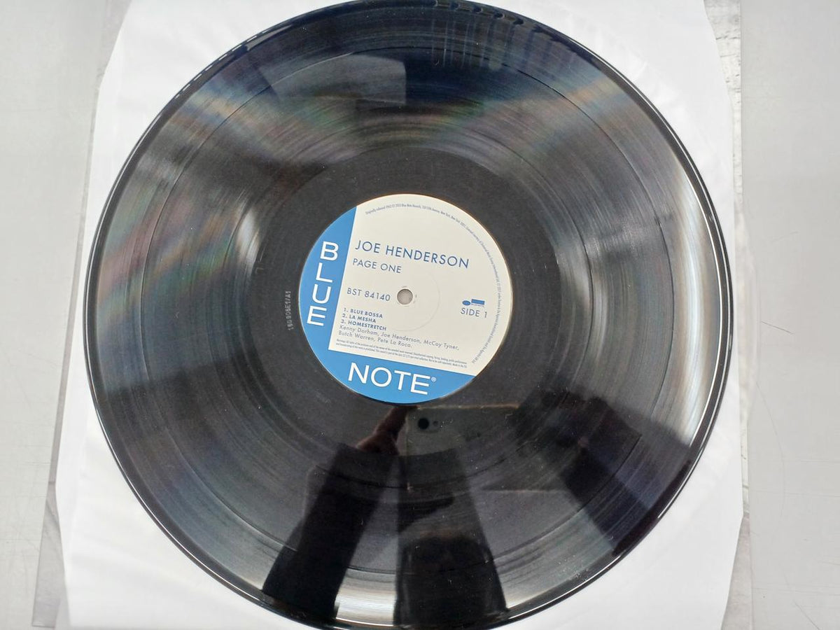 EMI Music LP JOE HENDERSON:PAGE ONE