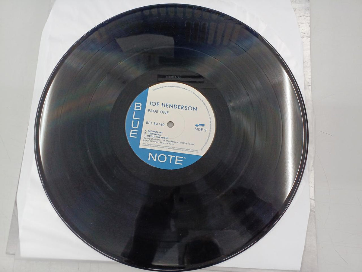 EMI Music LP JOE HENDERSON:PAGE ONE