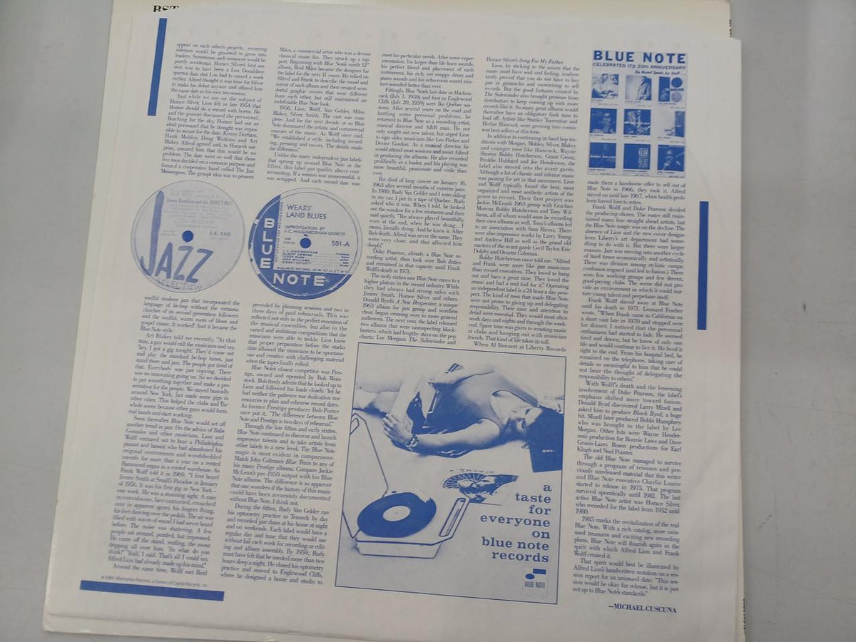 BLUE NOTE LP OUT TO LUNCH/ERIC DOLPHY