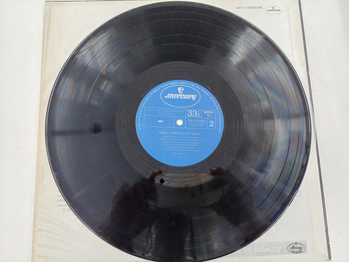 MERCURY LP ERROLL GARNER PLAYS MISTY