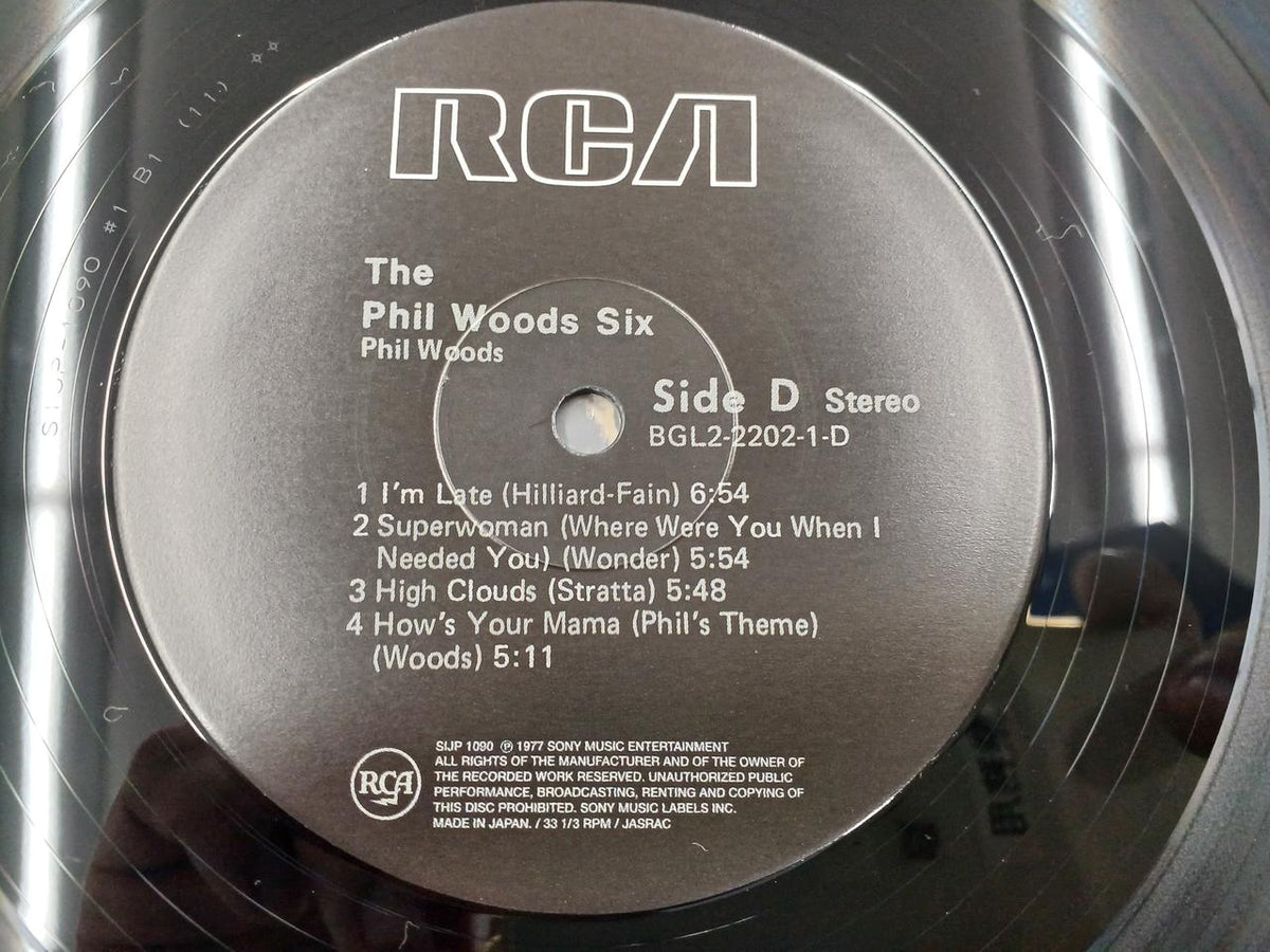 SONY MUSIC LP PHIL WOODS