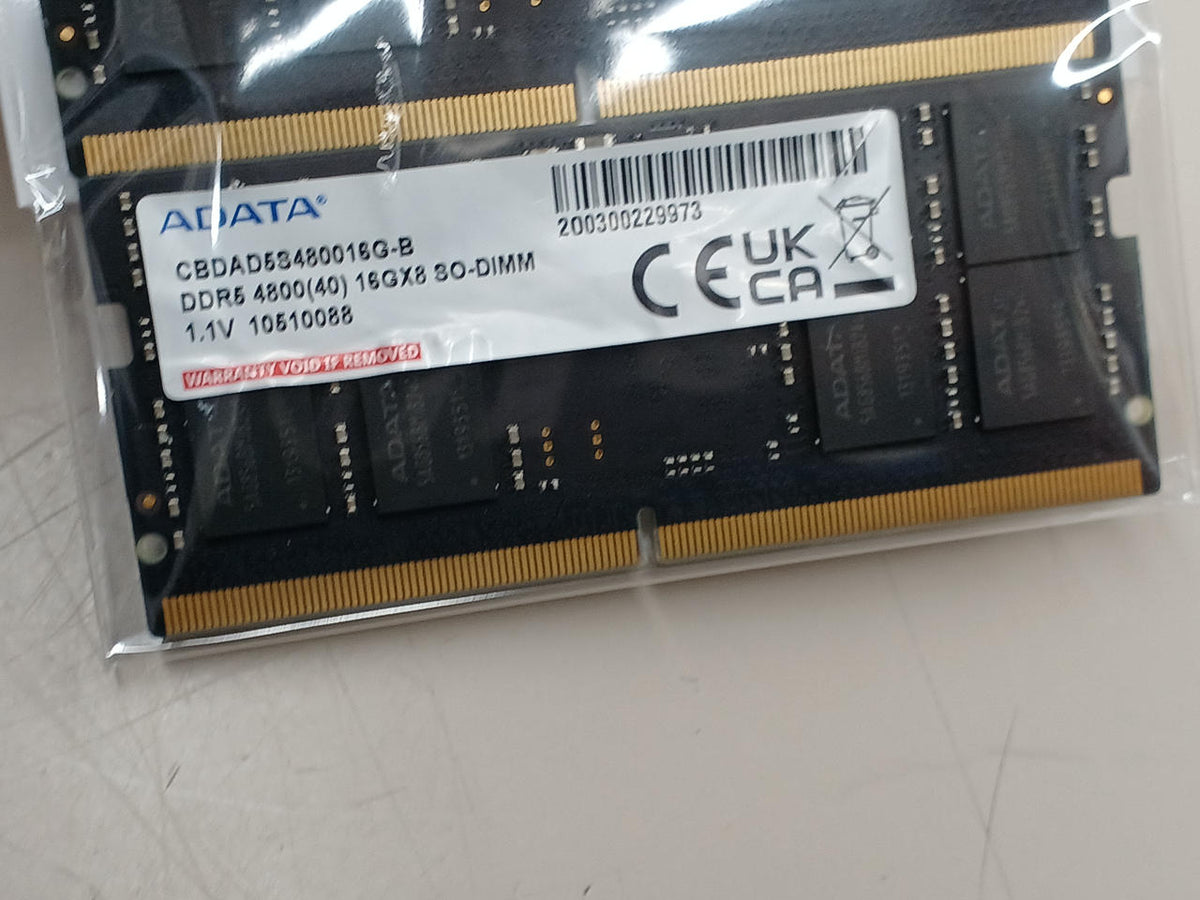 ADATA Laptop Memory 16GB×2 DDR5-4800 (PC5-38400)