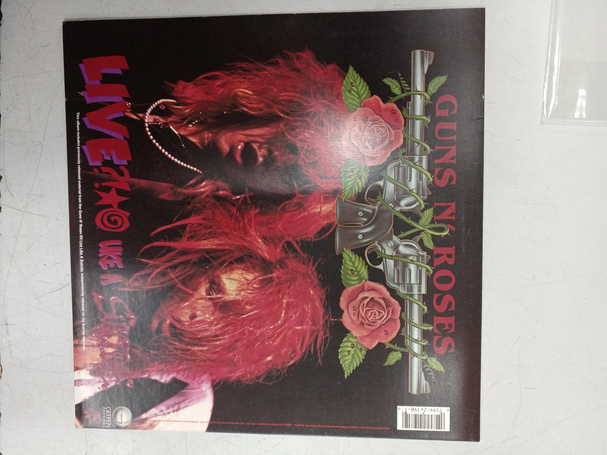 GEFFEN RECORDS GUNS N' ROSES G N' R LIES