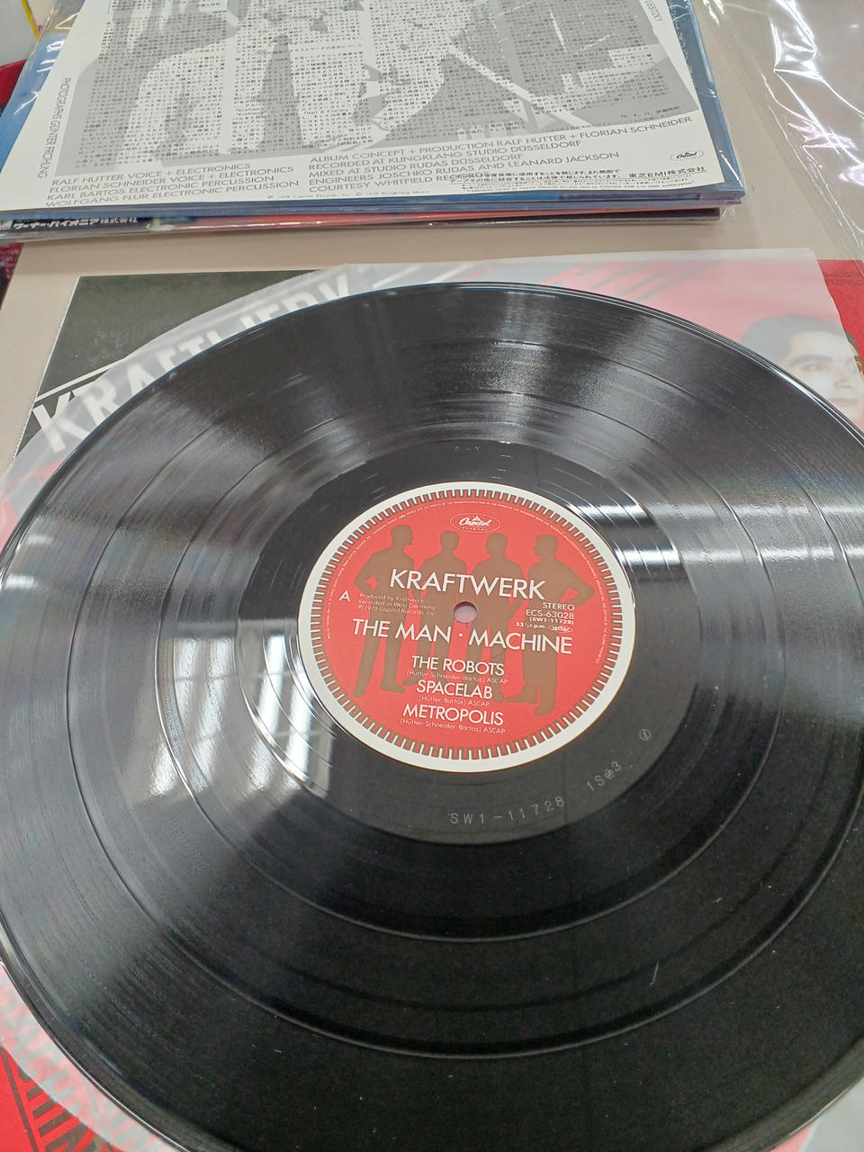 CAPITOL Western Music KRAFTWERK / THE MAN MACHINE THE M