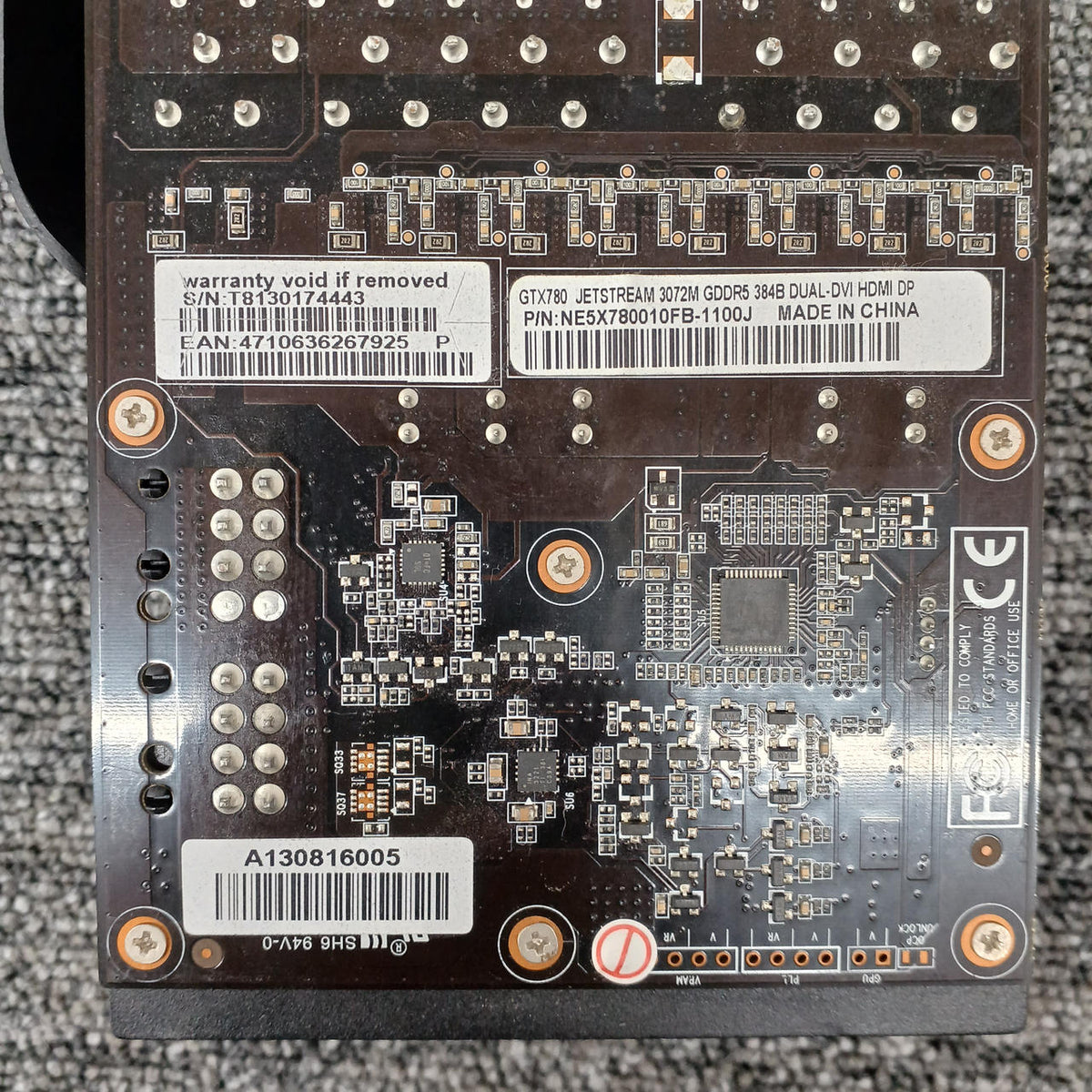 PALIT Graphics Board: GTX780 JETSTREAM