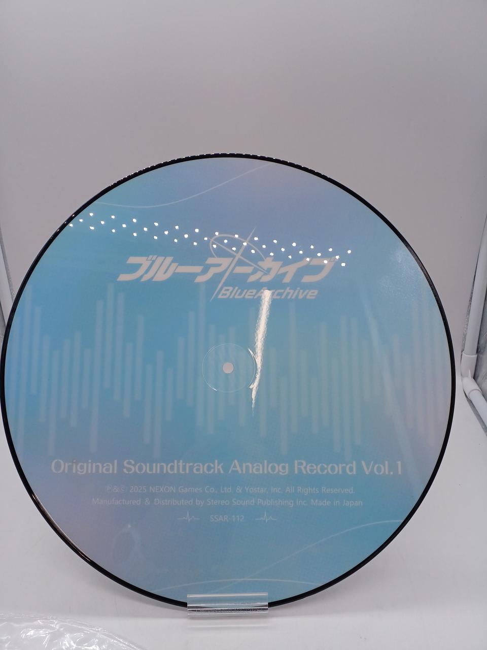 STERO SOUND LP BLUEARCHIVE/ORIGINAL SOUNDTRAC