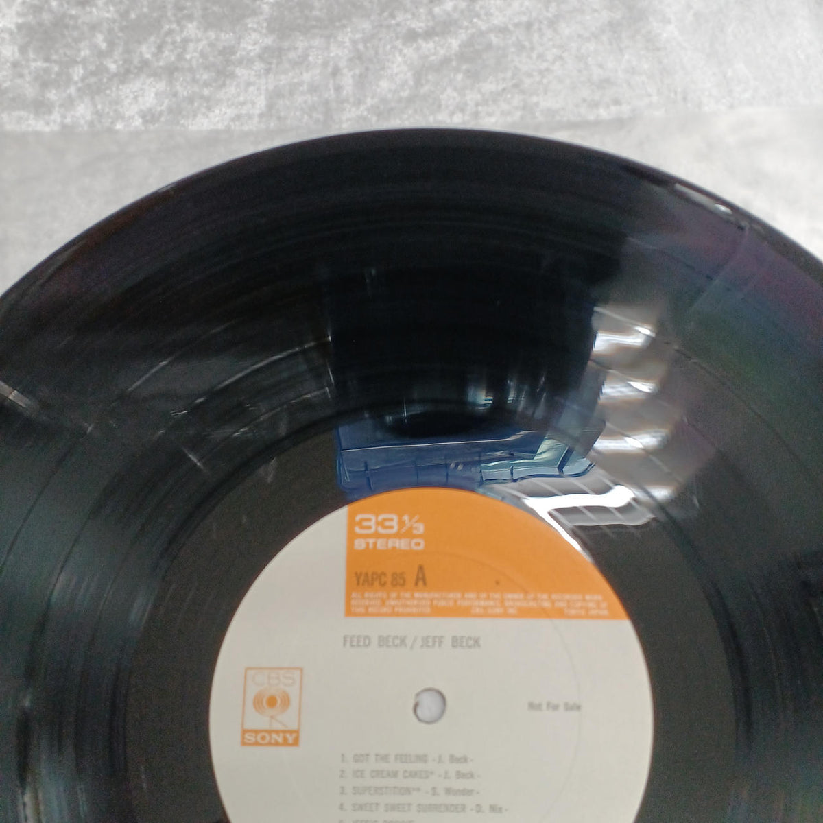 CBS SONY YAPC85 FEED BECK/JEFF BECK
