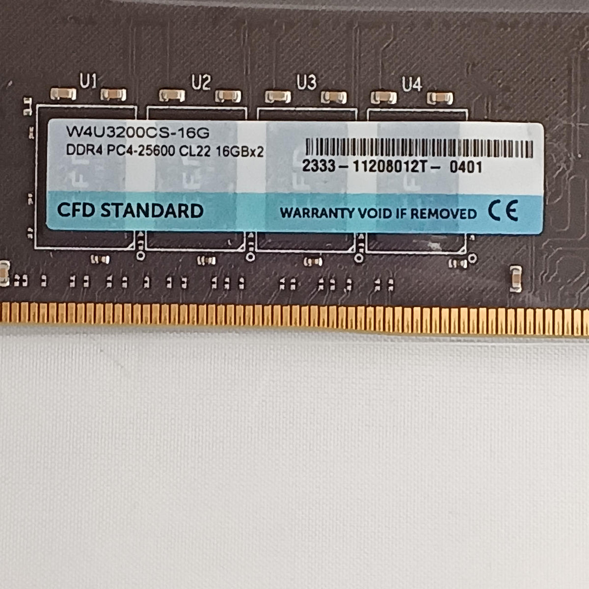 CFD STANDARD PC Memory W4U3200CS-16GB