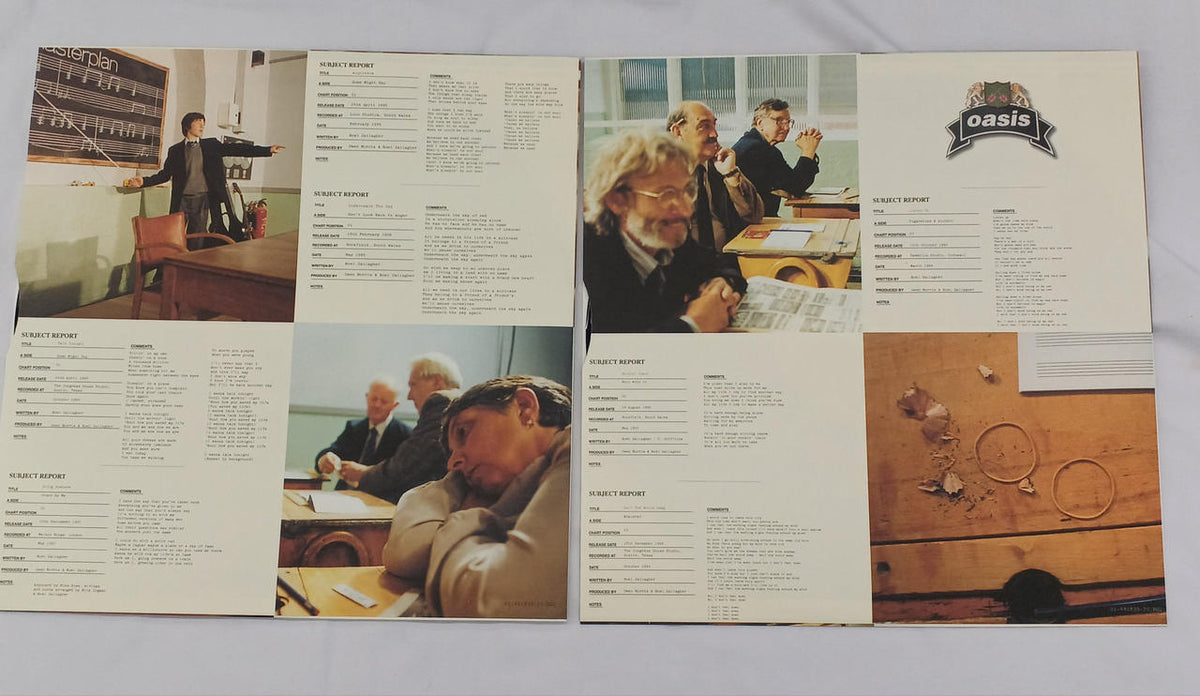 HELTER SKELTER LP record OASIS/THE MASTERPLAN