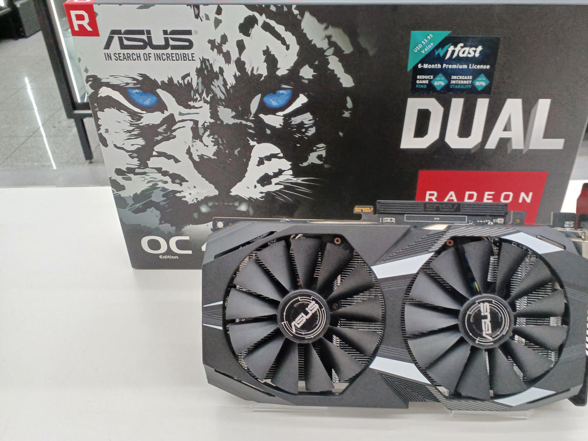 ASUS Graphics Card DUAL-RX580-O4G