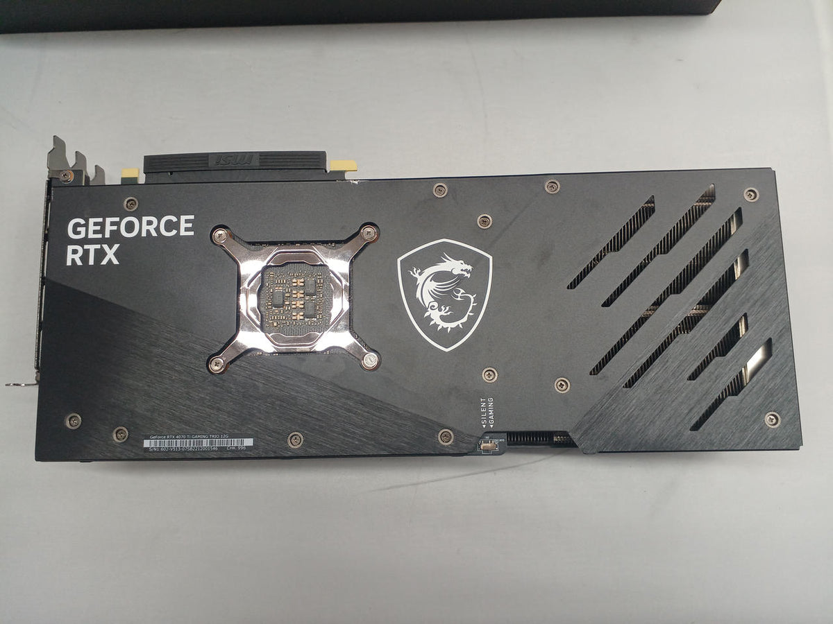 MSI Graphics Card: RTX 4070 Ti GAMING X TRIO 12G