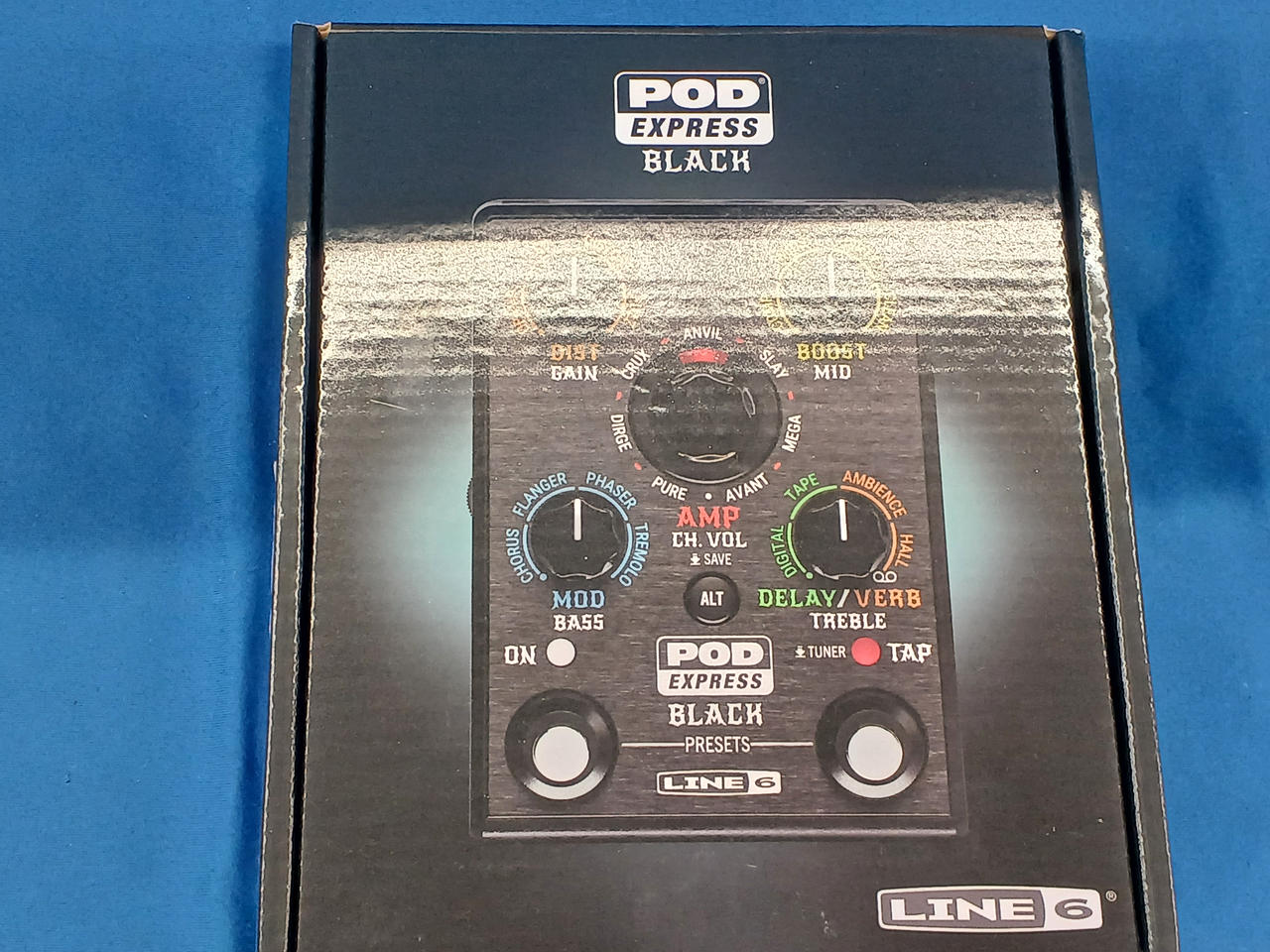 LINE6 Effects pedal: POD EXPRESS BLACK – BanzaiHobby