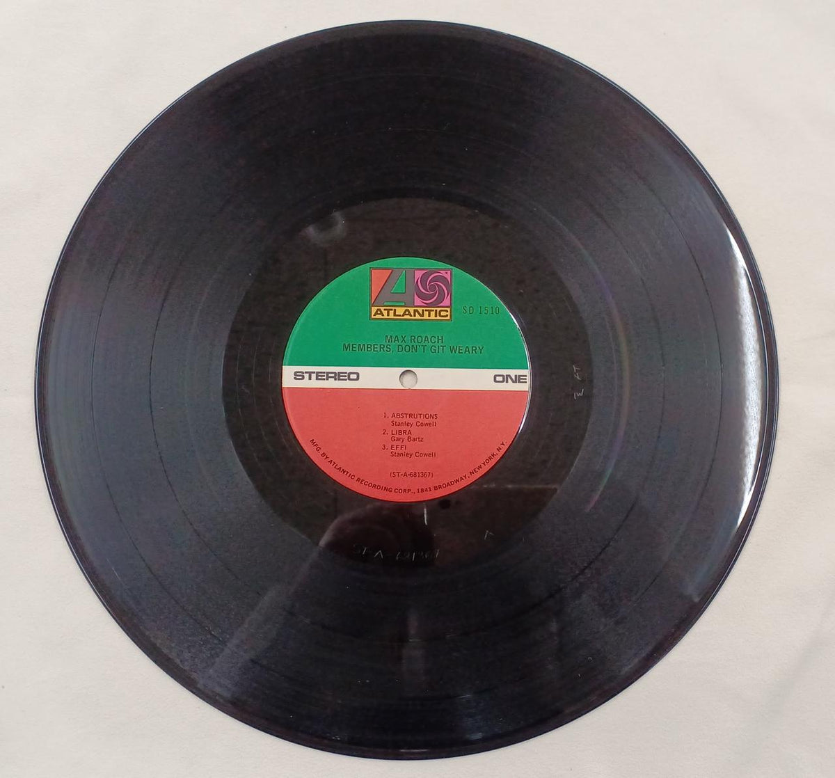 ATLANTIC Record MEMBERS, DON'T GIT WEARY